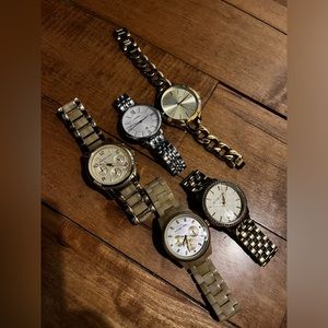 Michael Kors and Fossil Women’s Watches